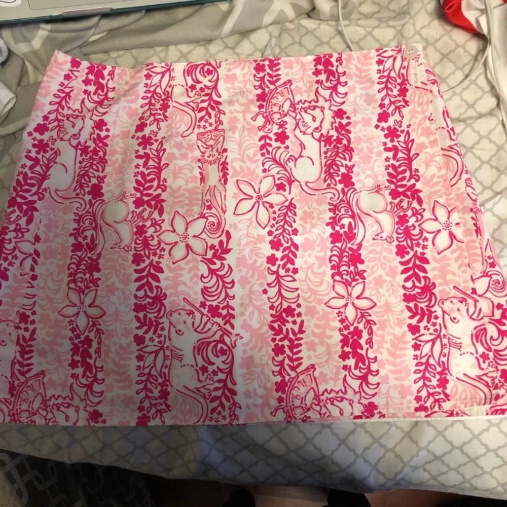 Lilly pulitzer reversible skirt